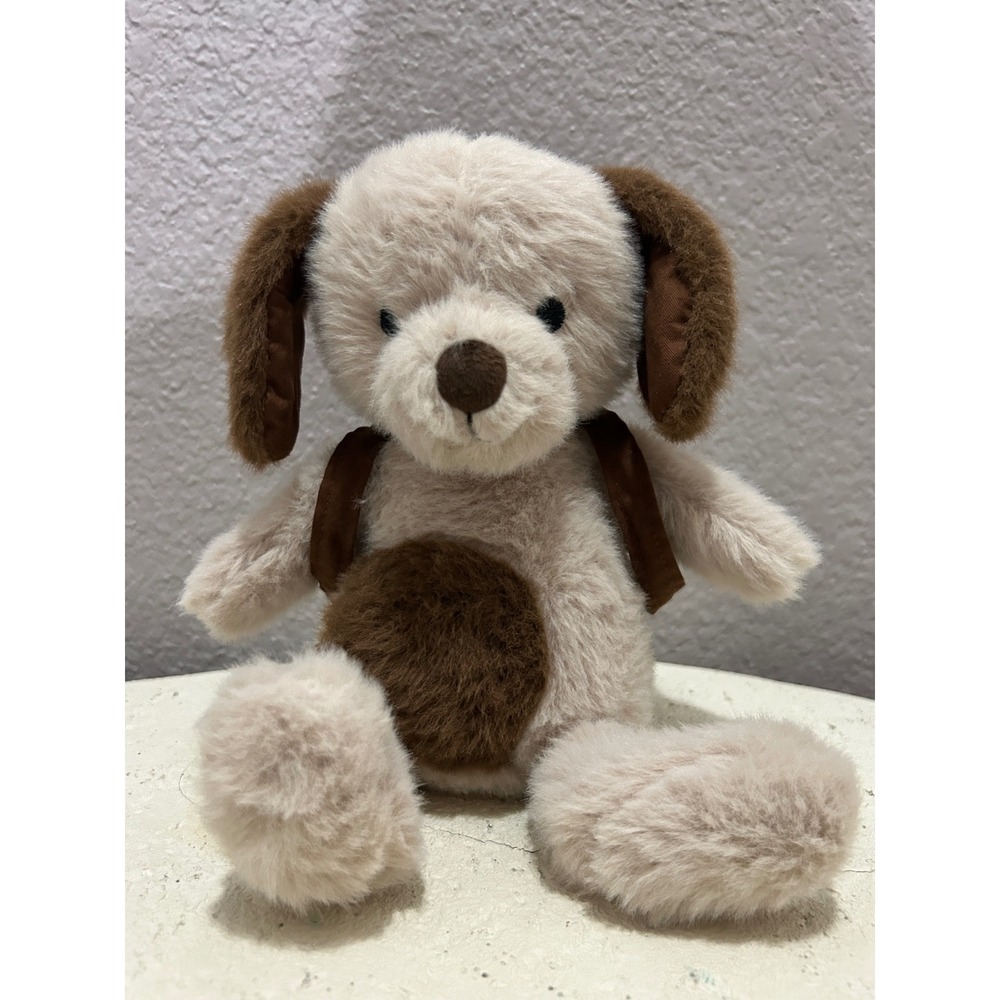 Jellycat Retired Backpack Puppy Plush limited edition brown white